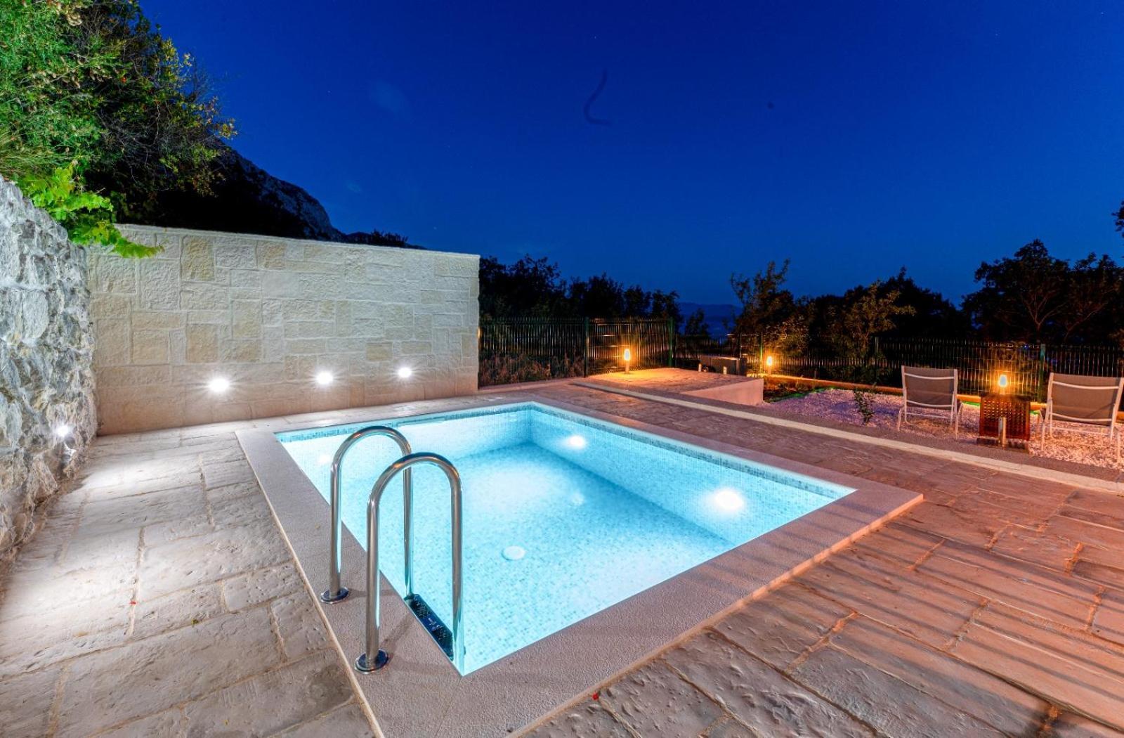 House Dida Mate - Cozy House In Nature With Heated Pool Tučepi Exterior foto